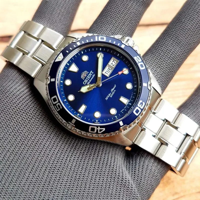 Orient Ray II Automatic 200M Blue Dial Men's Watch- FAA02005D9
